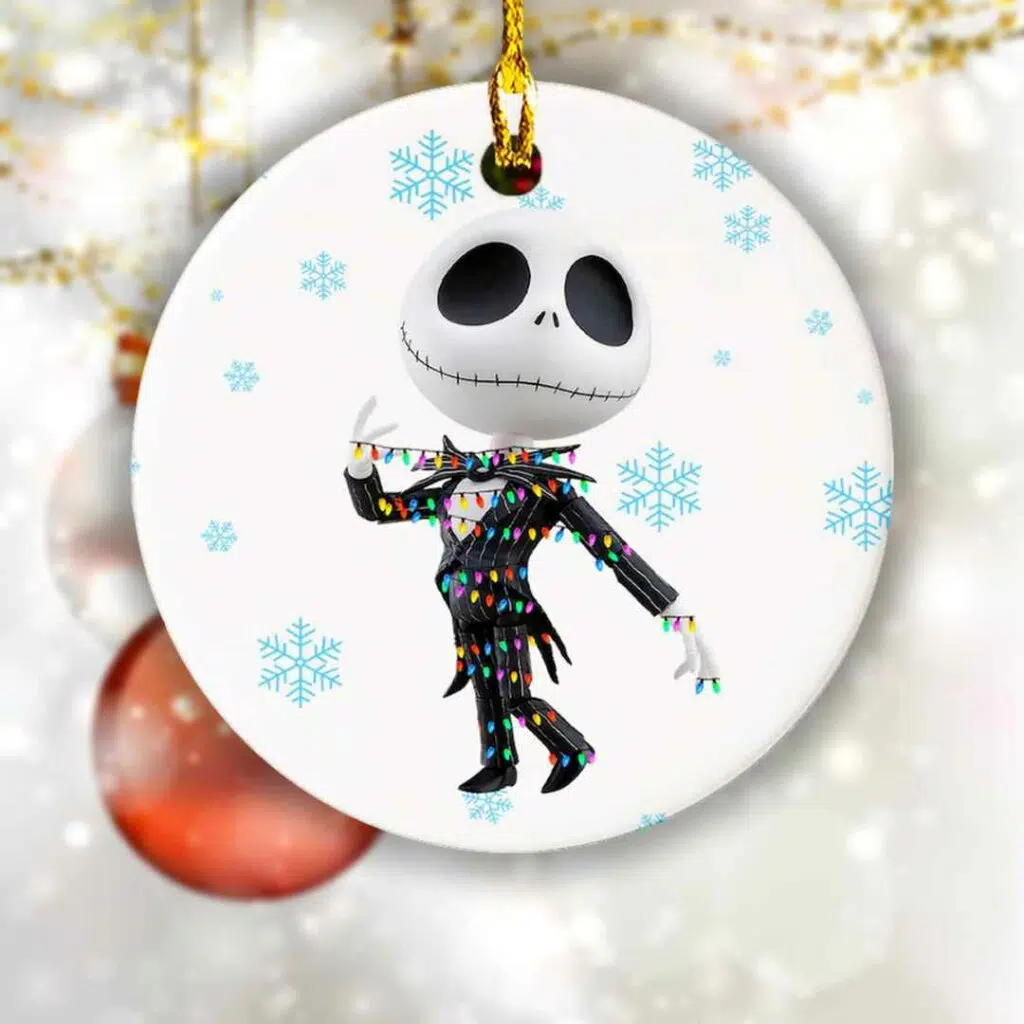 Nightmare Jack Skeleton Suit Christmas Ornament 3