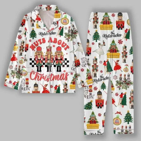 Nutcracker About Christmas Pajamas Set 2