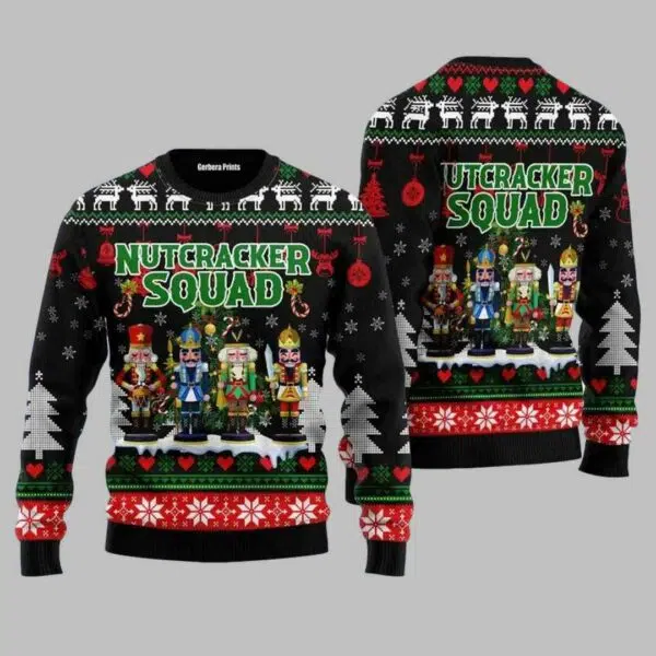 Nutcracker Squad Ugly Christmas Sweater 2