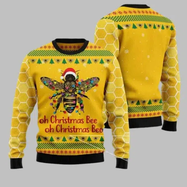 Oh Christmas Bee Ugly Christmas Sweater 2