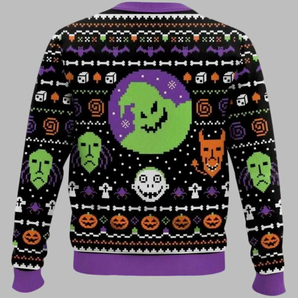 Oogie Boogie Ugly Christmas Sweater 2