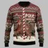 Pole Dancer Reindeer Ugly Christmas Sweater 2