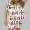 Queen Elizabeth II Rainbow Pajama Set 2