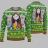 Sally and Jack Nightmare Before Christmas Ugly Sweater 1