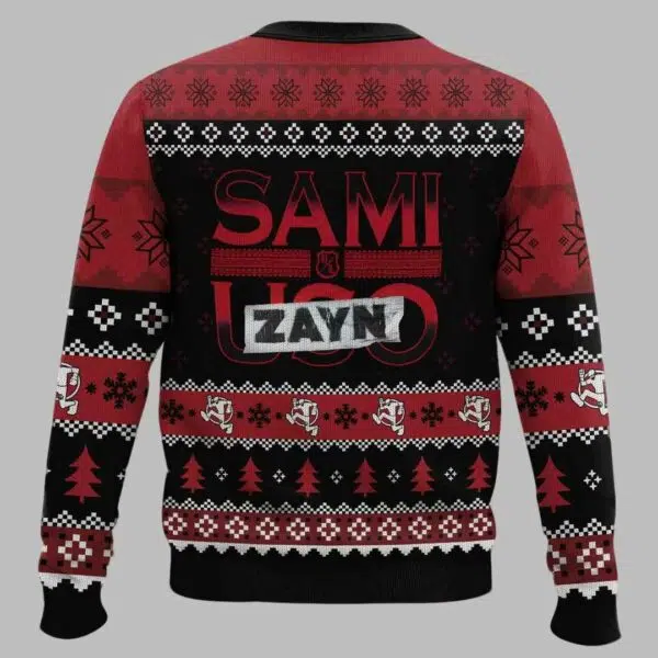 Sami Zayn Ugly Christmas Sweater 3