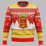 San Miguel United Kingdom Beer Ugly Christmas Sweater