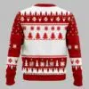 Santa Claus Grnch Yelling Meme Ugly Christmas Sweater 3