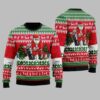 Santa Golfer Ugly Christmas Sweater 3 Santa Golfer Ugly Christmas Sweater 2