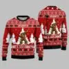 Sasquatch Bigfoot Hide And Seek Ugly Christmas Sweater 2