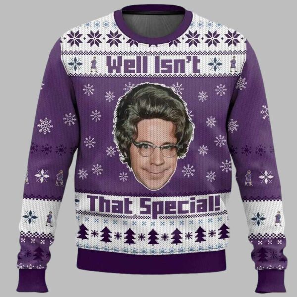 Saturaday night Live The Church Lady Magnet Well Isn't That Special Ugly Christmas Sweater 2