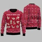 Shades of Santa Claus Ugly Christmas Sweater
