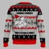 Skidaddle Skidoodle Your Dick now is noodle Ugly Christmas Sweater 3