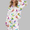 Skiing Life Satin Pajama Set 2