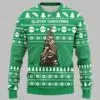 Slothy Tree Christmas Ugly Sweater 2