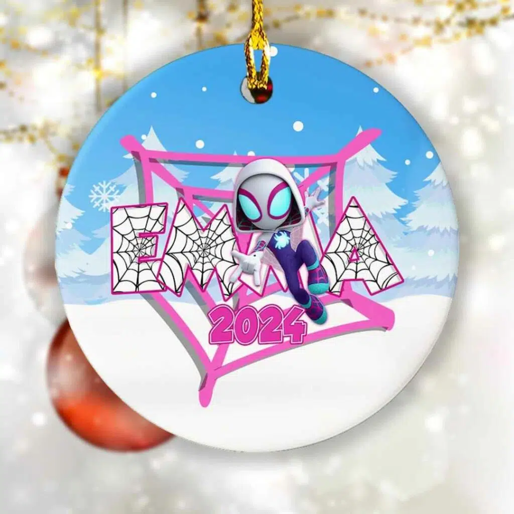 Spider Hero Character Xmas Ornament 3