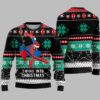 Spider Man Swing Into Christmas Ugly Christmas Sweater 2