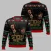 Sticky Bandits Home Alone Xmas Ugly Christmas Sweater 2