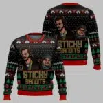 Sticky Bandits Home Alone Xmas Ugly Christmas Sweater