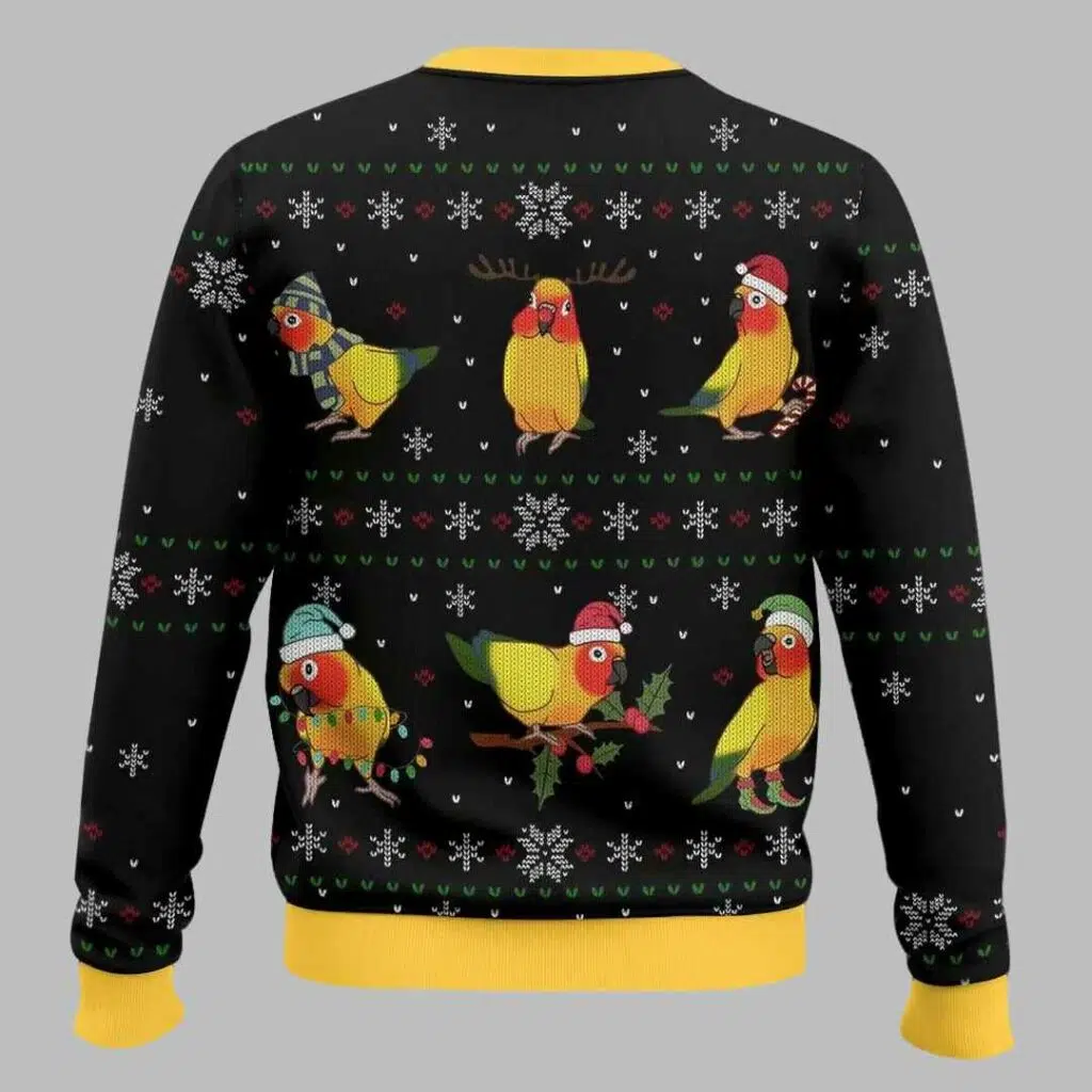 Sun Conure Ugly Christmas Sweater 2