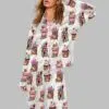 TS Coffee Christmas The Eras Tour Pajama Set 2