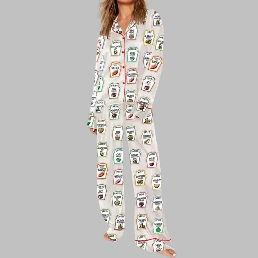 Taco Bell Hot Sauce Pajama Set 3