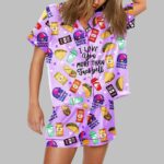 Taco Bell Print Pajama Set