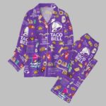 Taco Bell Wine Pajama Set