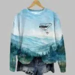 Tennessee Stronger Than The Storm Hurricane Appalachian Mountains Sweatshirt