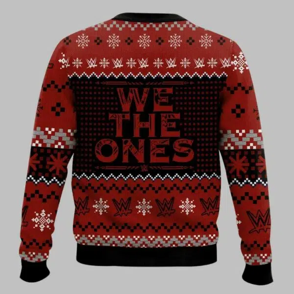 The Bloodline WWE Ugly Christmas Sweater 3