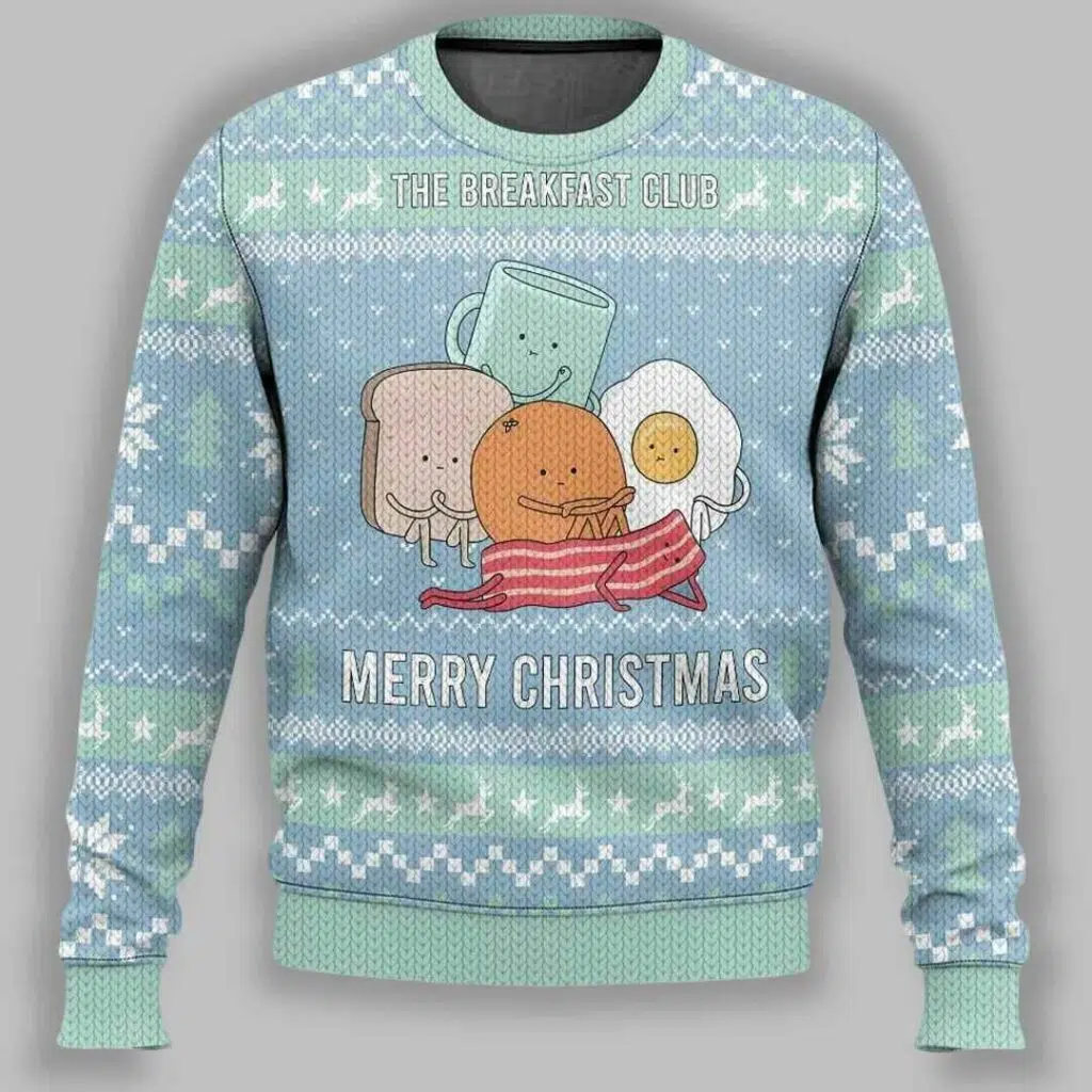 The Breakfast Club Christmas Ugly Christmas Sweater 2