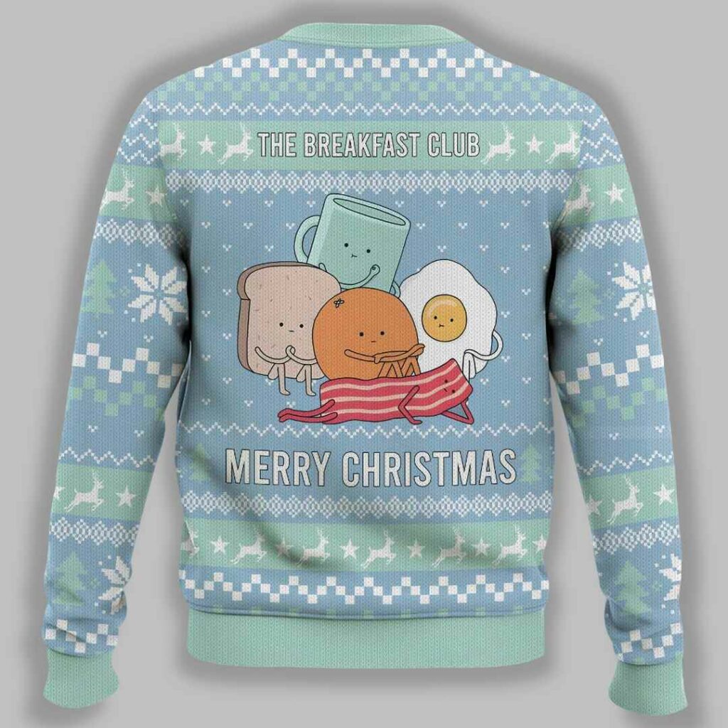 The Breakfast Club Christmas Ugly Christmas Sweater 3 The Breakfast Club Christmas Ugly Christmas Sweater 3