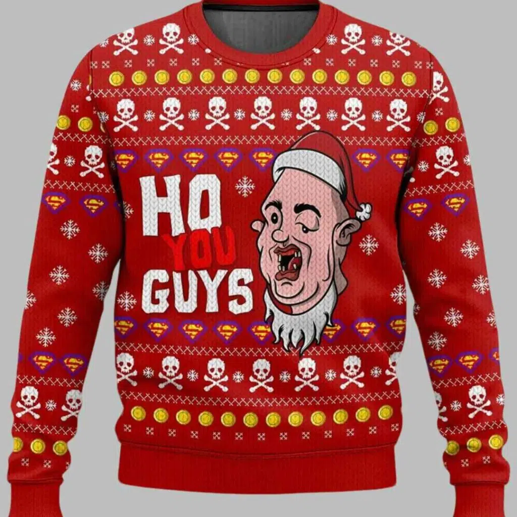 The Goonies Ho You Guys Ugly Christmas Sweater 1