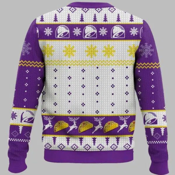 The Grinch Stole My Taco Bell Ugly Christmas Sweater 2