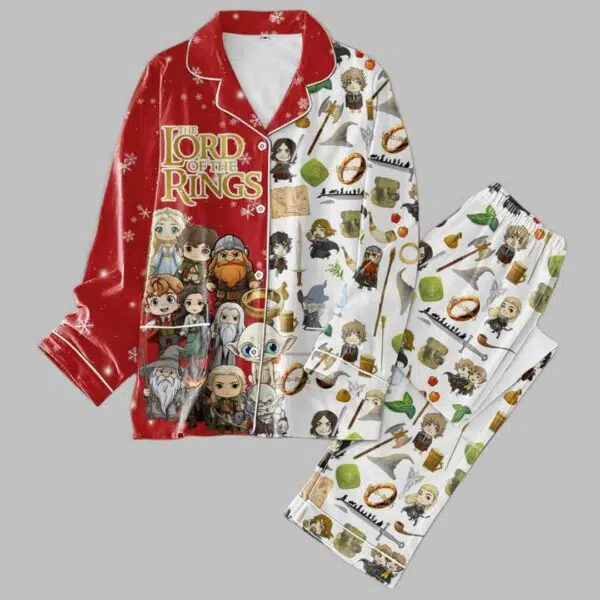 The Lord Of Rings Christmas Pajama Set 2