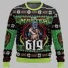 The Master Of The 619 Rey Mysterio Ugly Christmas Sweater 3