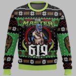 The Master Of The 619 Rey Mysterio Ugly Christmas Sweater