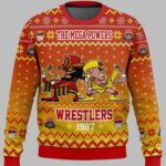 The Mega Powers Wrestlers Macho Man and Hulk Hogan Ugly Christmas Sweater