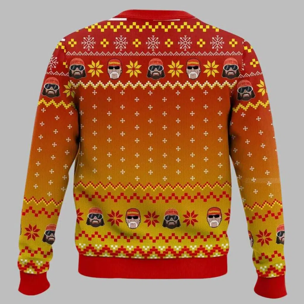 The Mega Powers Wrestlers Macho Man and Hulk Hogan Ugly Christmas Sweater 2