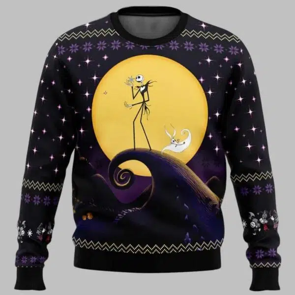 The Nightmare Before Christmas Ugly Christmas Sweater 2