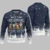 The Nightmare Before Coffee Christmas Ugly Christmas Sweater 3