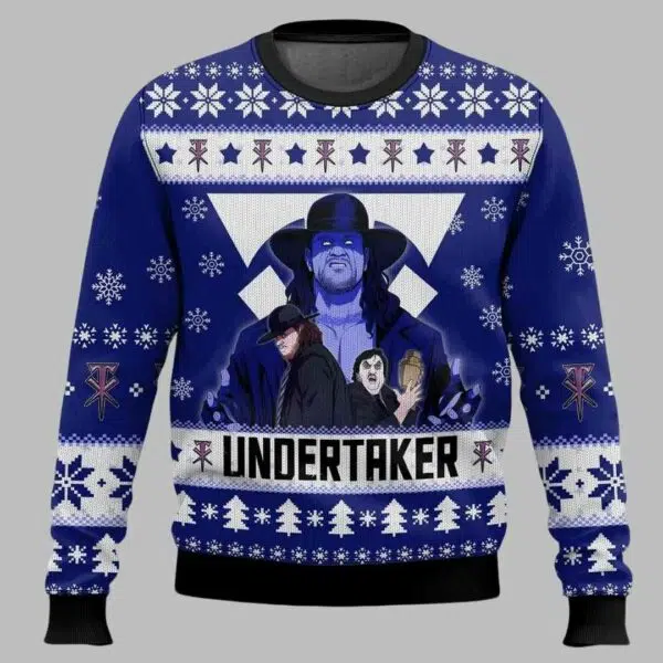 The Undertaker Ugly Christmas Sweater 2