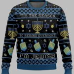 Tis the season to remind everyone I’m Jewish Christmas ugly sweater