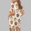 Turkey Thanksgiving Pajama Set 4