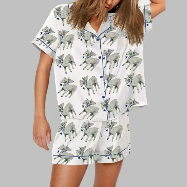 Two headed Lamb Pajama Set 2