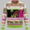 Ultimate Warrior Christmas Pro Wrestling Ugly Christmas Sweater 2