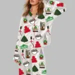 Unisex New York City Christmas Pajama Set