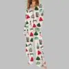 Unisex New York City Christmas Pajama Set 3