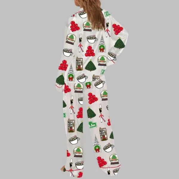 Unisex New York City Christmas Pajama Set 4