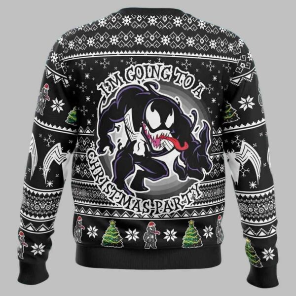 Venom Christmas Party Ugly Christmas Sweater 2