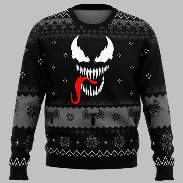 Venom Christmas Ugly Christmas Sweater 2